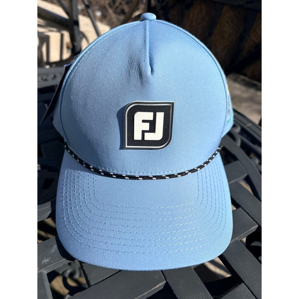 FootJoy Tony’s Fresh Market Rope Hat Blue Snapback Golf NWT